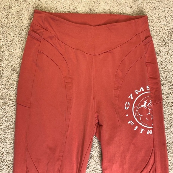 HP 🎉 Gymshark Coral Workout Leggings - Picture 5 of 12